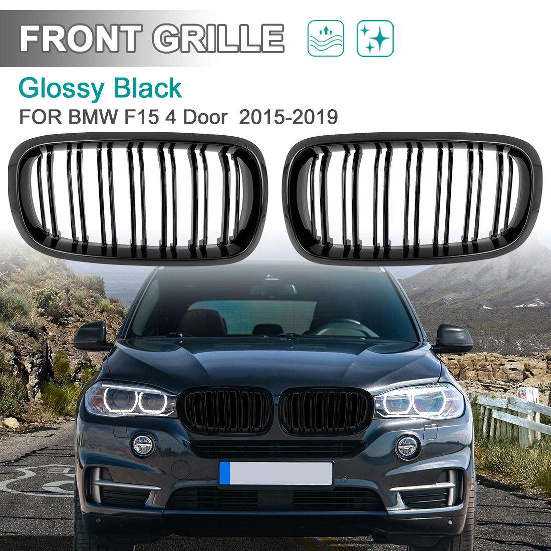X Autohaux Глянцевая черная передняя решетка радиатора для BMW F15 X5 2015- 4 D Double Line
X Autohaux Глянцевая черная передняя решетка радиатора для BMW F15 X5 2015- 4 D Double Line