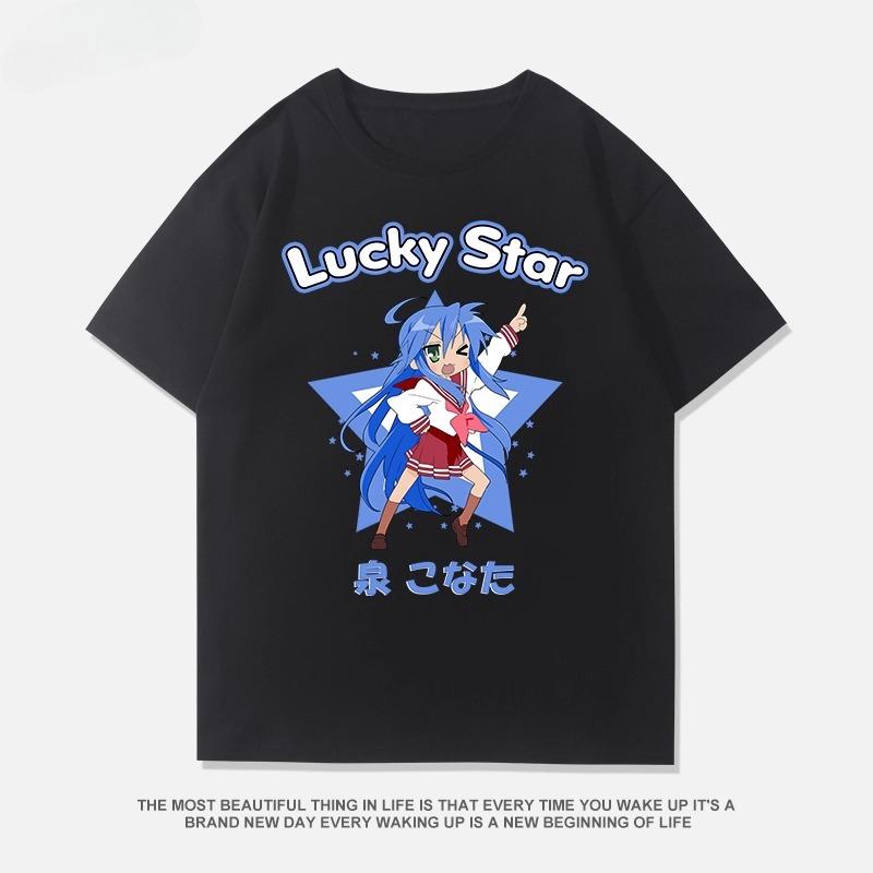 Anime Shirt Lucky Star Konata Camiseta Hot Sale Cotton Comic Y2k Clothes Cartoon Izumi Kagami Aesthetic Print Tee Manga Tops 5XL різнокольоровий
Anime Shirt Lucky Star Konata Camiseta Hot Sale Cotton Comic Y2k Clothes Cartoon Izumi Kagami Aesthetic Print Tee Manga Tops 5XL різнокольоровий