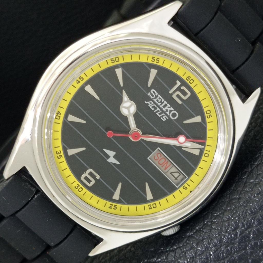 ВИНТАЖНЫЕ МУЖСКИЕ ЧАСЫ SEIKO ACTUS AUTOMATIC 7009A ЯПОНИЯ С ЧЕРНЫМ ЦИФЕРБЛАТОМ a702317-5 R124-a702317
ВИНТАЖНЫЕ МУЖСКИЕ ЧАСЫ SEIKO ACTUS AUTOMATIC 7009A ЯПОНИЯ С ЧЕРНЫМ ЦИФЕРБЛАТОМ a702317-5 R124-a702317