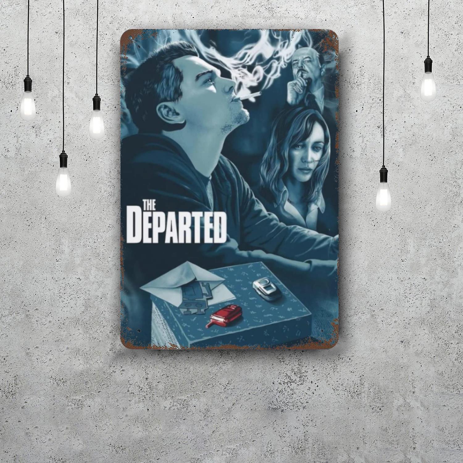 the departed Vintage Metal Tin Signs Posters Decor Retro Metal Plaque Wall Art Decor for Garage Bar 20x30cm(7.8x11.8inch)
the departed Vintage Metal Tin Signs Posters Decor Retro Metal Plaque Wall Art Decor for Garage Bar 20x30cm(7.8x11.8inch)