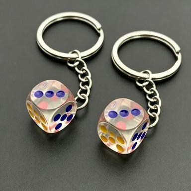 2Pcs Fashion Trend Lucky Charm Simulation Keyring Three Dimensional Dice Keychain Resin Bag Keys Rings Pendant Accessories Gifts
2Pcs Fashion Trend Lucky Charm Simulation Keyring Three Dimensional Dice Keychain Resin Bag Keys Rings Pendant Accessories Gifts