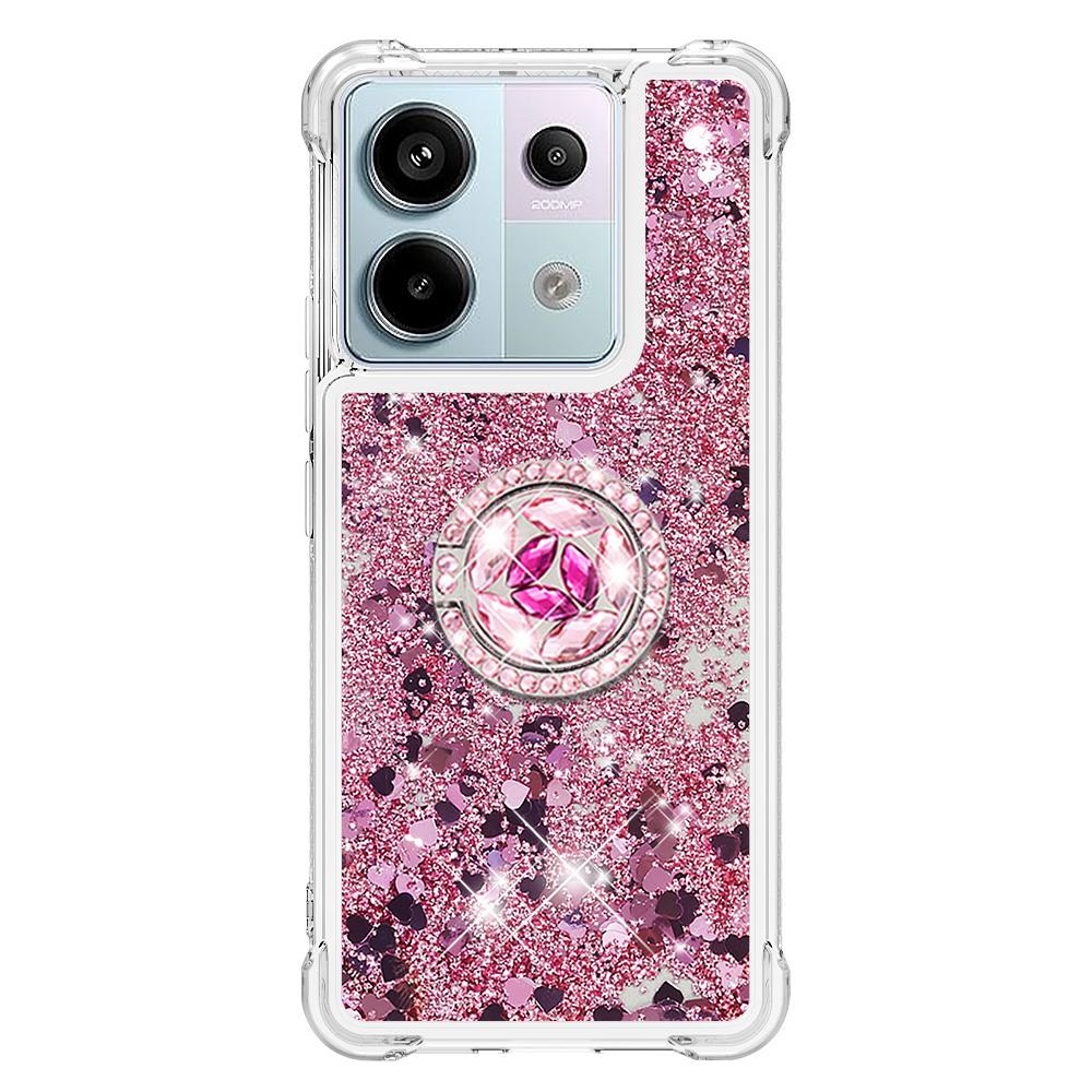 For Xiaomi Redmi Note 13 Pro 5G/Poco X6 5G TPU Case with Kickstand Quicksand Shockproof Cover Pink/Hearts
For Xiaomi Redmi Note 13 Pro 5G/Poco X6 5G TPU Case with Kickstand Quicksand Shockproof Cover Pink/Hearts