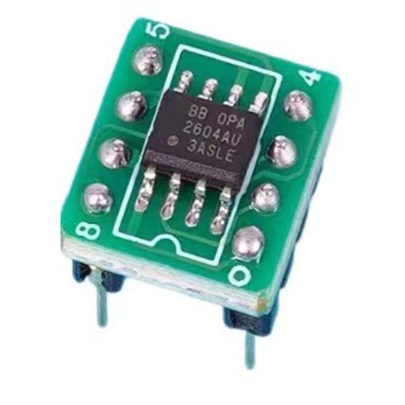 ABUO-OPA2604 OPA2604AU SOIC-8 To PDIP-8 Adapter 1PCS Paster To Direct Insertion, Weld The Finished Product Well
ABUO-OPA2604 OPA2604AU SOIC-8 To PDIP-8 Adapter 1PCS Paster To Direct Insertion, Weld The Finished Product Well