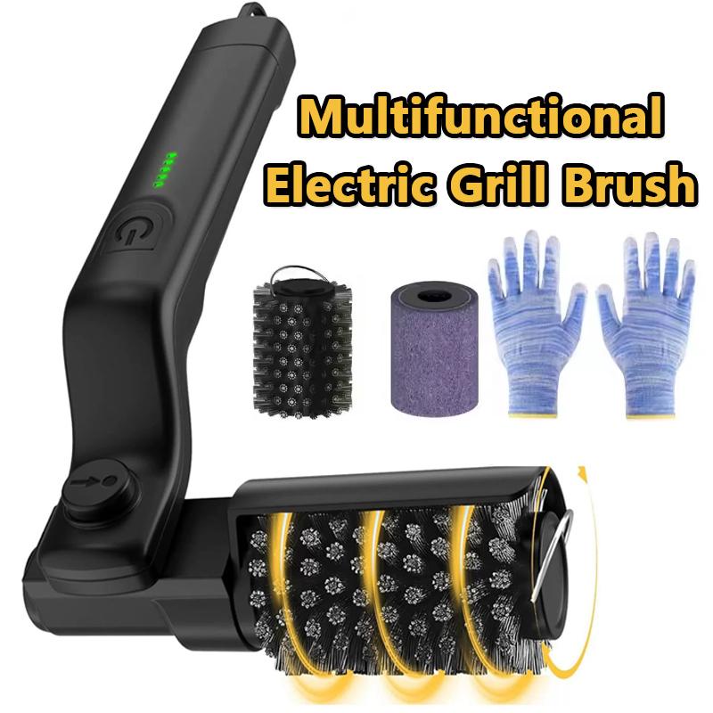 Electric Grill Cleaning Brush Rotary BBQ Cleaner Tool 3-Speed 2600mAh Cordless Rechargeable Adjustable Angle Gifts for Men/Dad чорний
Electric Grill Cleaning Brush Rotary BBQ Cleaner Tool 3-Speed 2600mAh Cordless Rechargeable Adjustable Angle Gifts for Men/Dad чорний