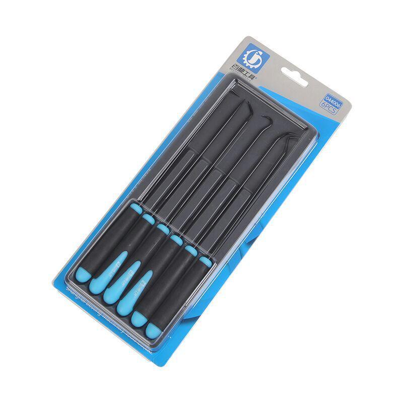 6-Piece Multifunctional Automotive Repair Tool Set: Oil Seal Screwdriver, Puller, Hook, O-Ring Remover
6-Piece Multifunctional Automotive Repair Tool Set: Oil Seal Screwdriver, Puller, Hook, O-Ring Remover