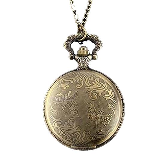 Women s Retro Unique Bronze Quartz Chain Clamshell Pocket Watch Necklace Gift
Women s Retro Unique Bronze Quartz Chain Clamshell Pocket Watch Necklace Gift
