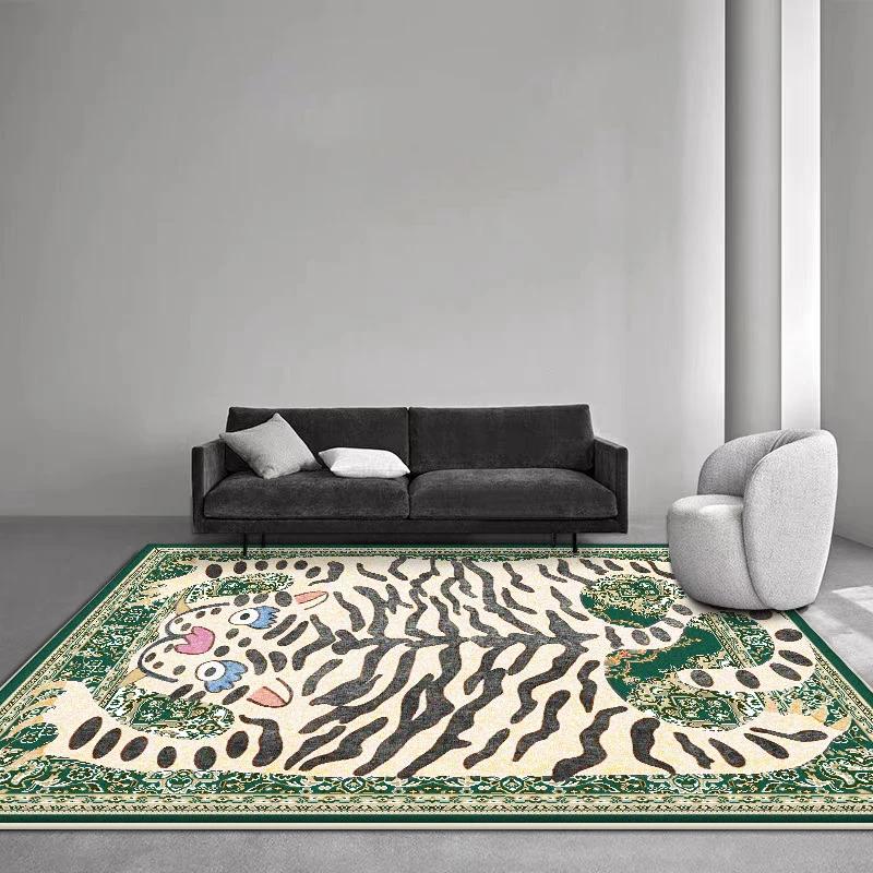 Cute Cartoon Tiger Area Rug for Kids Living Room Large Size Plush Non-Slip Machine Washable Floor Mat 60x90cm(23x35in)
Cute Cartoon Tiger Area Rug for Kids Living Room Large Size Plush Non-Slip Machine Washable Floor Mat 60x90cm(23x35in)