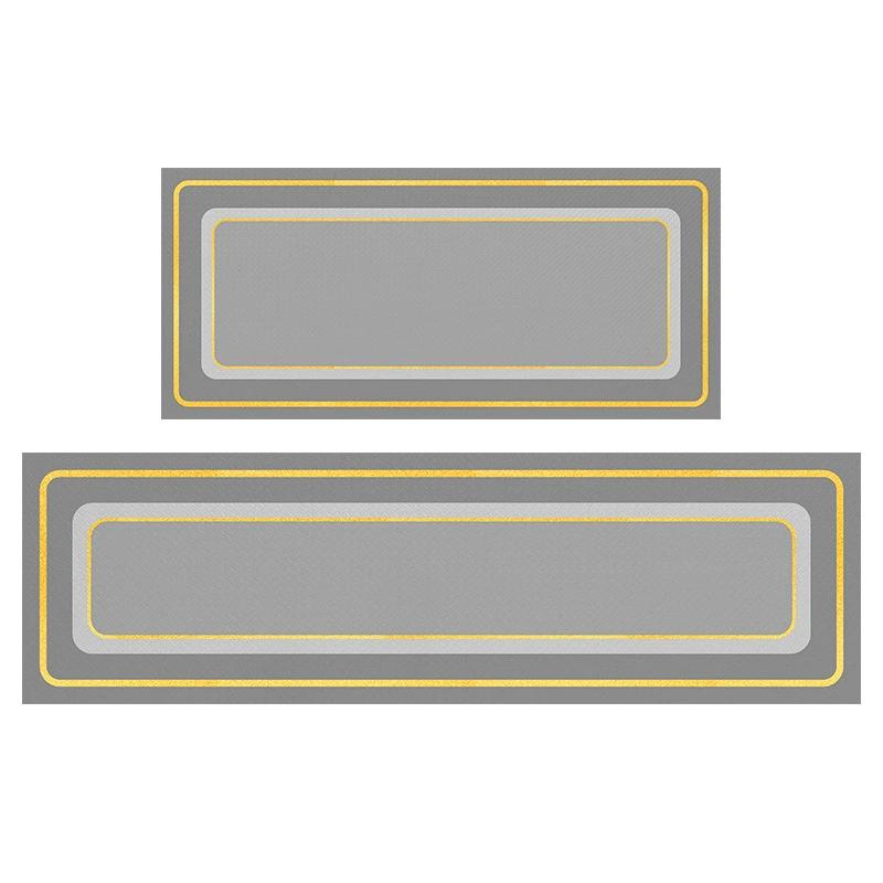 Alfombra de cocina antideslizante impermeable y resistente al aceite de PVC fácil de limpiar
Alfombra de cocina antideslizante impermeable y resistente al aceite de PVC fácil de limpiar