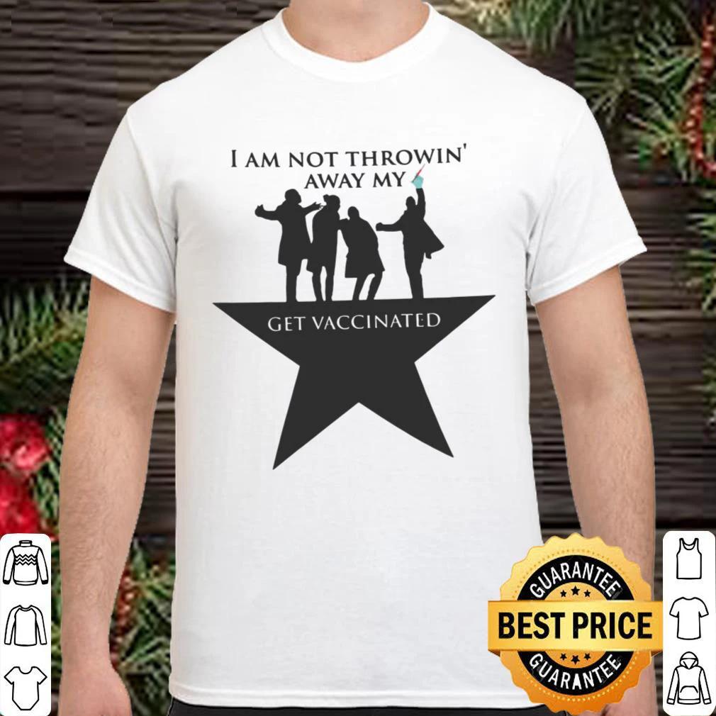 I Am Not Throwing Away My Shot Funny Hamilton Musical Get Vaccinated TShirt Summer Cotton ONeck Short Sleeve Mens T Shirt 4XL
I Am Not Throwing Away My Shot Funny Hamilton Musical Get Vaccinated TShirt Summer Cotton ONeck Short Sleeve Mens T Shirt 4XL
