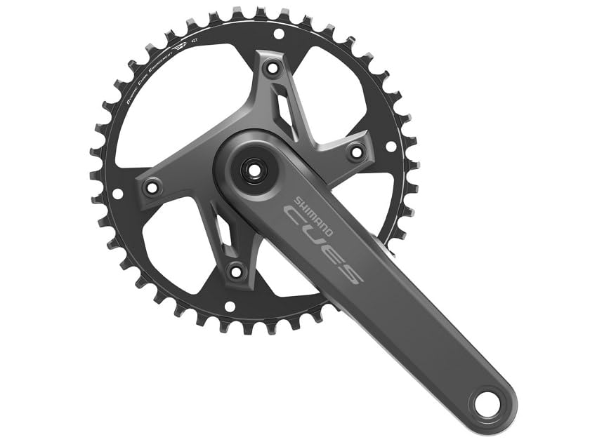 Передняя звездочка SHIMANO CUES без защиты цепи, шатун 42T EFCU60001EXB2X FC-U6000-1 Длина/175 мм 9/10/11S
Передняя звездочка SHIMANO CUES без защиты цепи, шатун 42T EFCU60001EXB2X FC-U6000-1 Длина/175 мм 9/10/11S