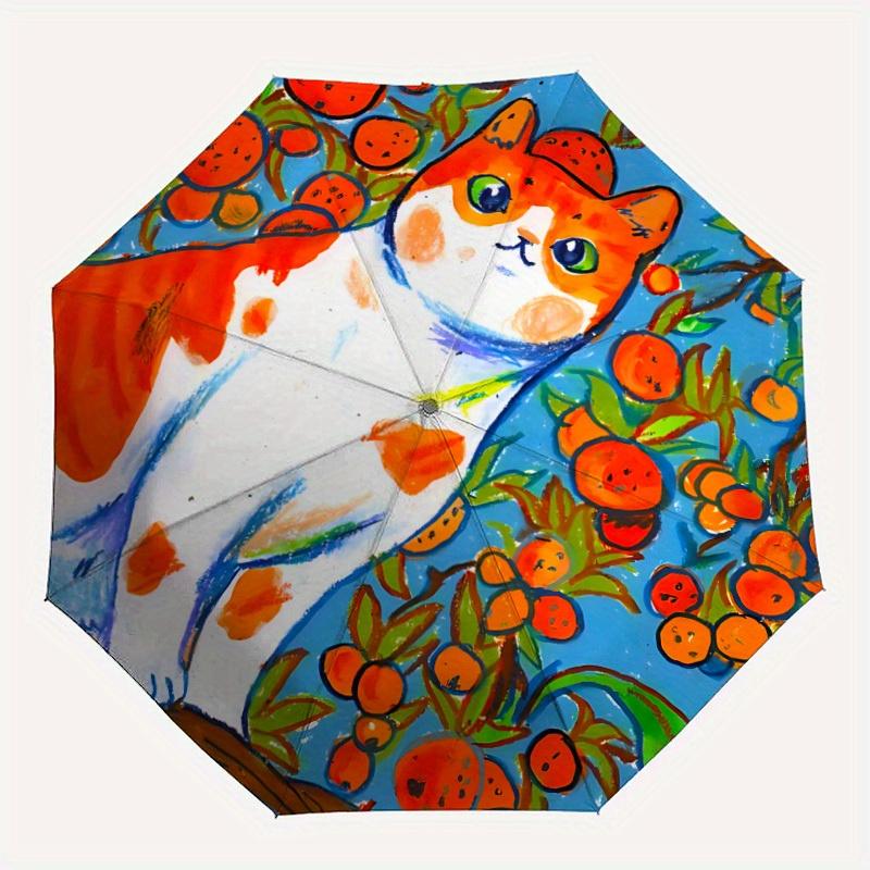 1pc Cat, Orange TreesAutomatic Open/close, All-Season Portable Folding Umbrella for Friends, Travel, Everyday, Events yy250806096
1pc Cat, Orange TreesAutomatic Open/close, All-Season Portable Folding Umbrella for Friends, Travel, Everyday, Events yy250806096