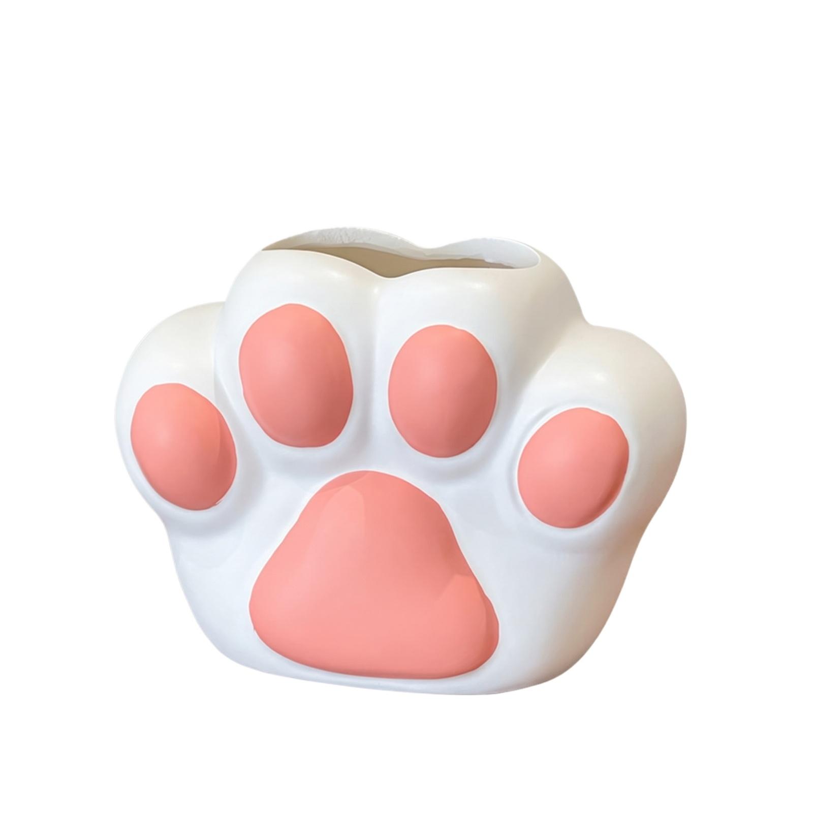 Creative Cat Paw Shaped Vase Decorative Sculpture Home Ornament Modern Artistic Design for Living Room Office Desk and Shelf Display one size розовый
Creative Cat Paw Shaped Vase Decorative Sculpture Home Ornament Modern Artistic Design for Living Room Office Desk and Shelf Display one size розовый