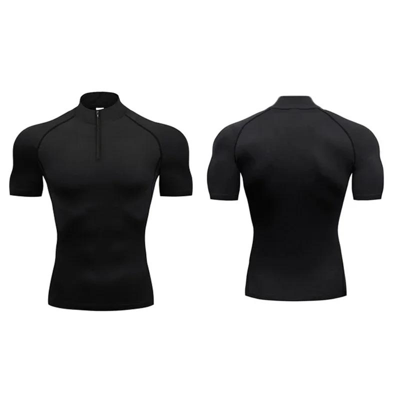Muscleguys Training Exercise Polo Shirts Men Compression Shirt Running Short Sleeve T-shirts Gym Polos Summer Quick Dry Tight Fitness Tops M чорний
Muscleguys Training Exercise Polo Shirts Men Compression Shirt Running Short Sleeve T-shirts Gym Polos Summer Quick Dry Tight Fitness Tops M чорний