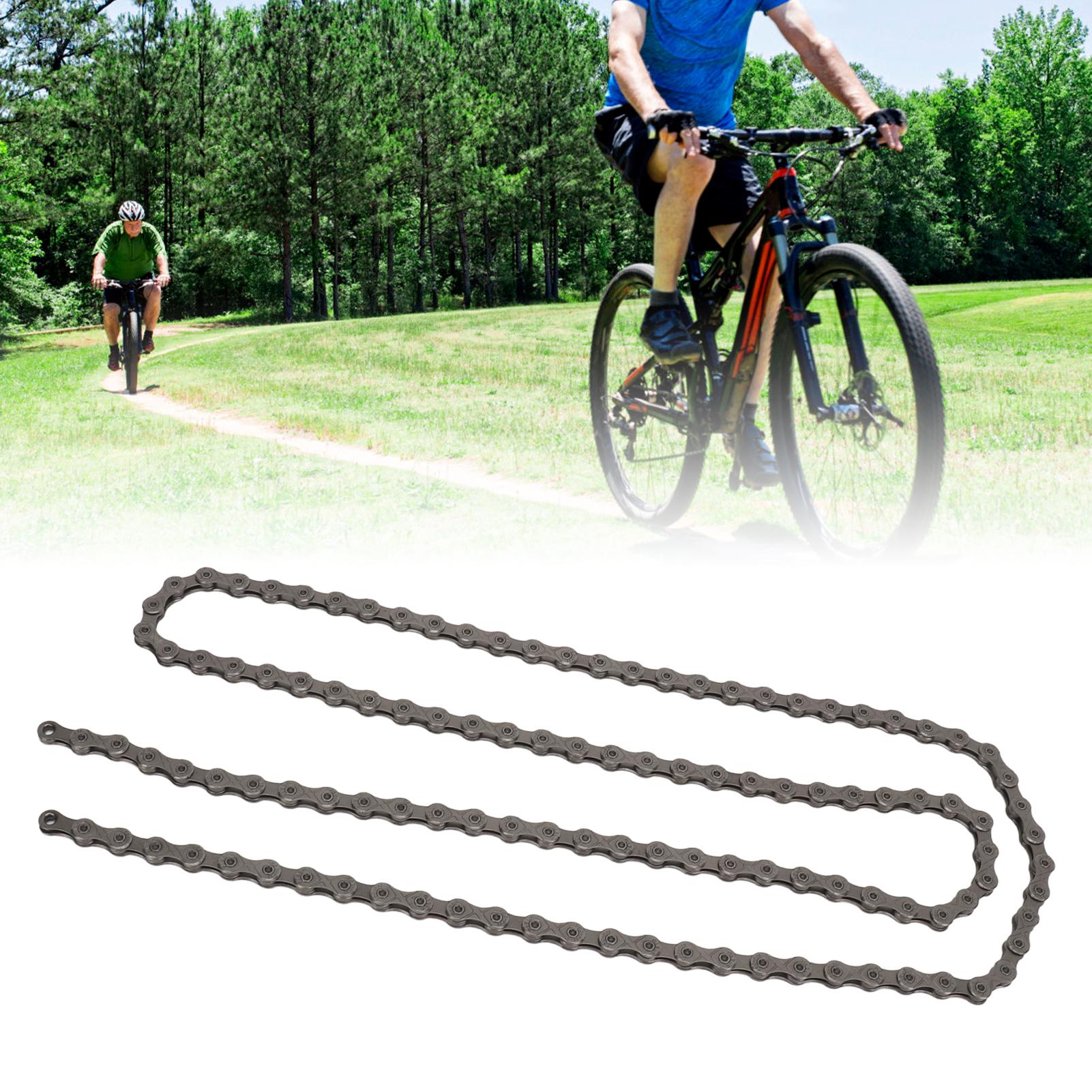 Bike Chain Carbon Steel High Strength 11 Speed Bike Chain with Buckles for Mountain Bikes Road Bikes Grey
Bike Chain Carbon Steel High Strength 11 Speed Bike Chain with Buckles for Mountain Bikes Road Bikes Grey