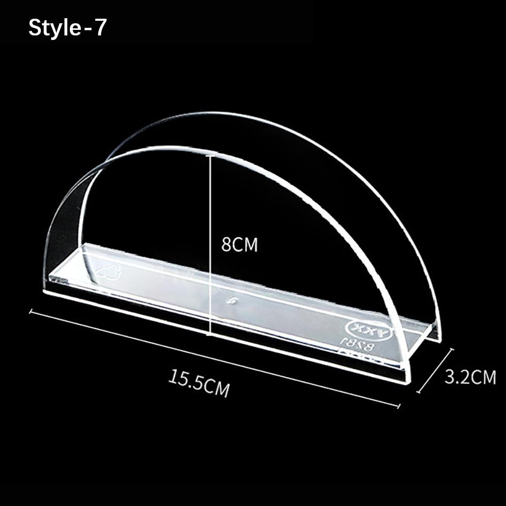 Прозрачная салфетница Вертикальная коробка для бумажных полотенец Прочная настольная вертикальная коробка для салфеток Свадьба 7
