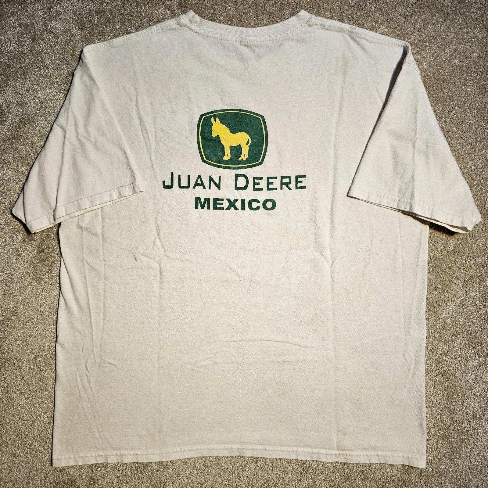 Vintage Y2k Juan Deere Mexico Joke T-shirt Mens XL Grunge Sleeze Ironic Dadcore 3XL
Vintage Y2k Juan Deere Mexico Joke T-shirt Mens XL Grunge Sleeze Ironic Dadcore 3XL