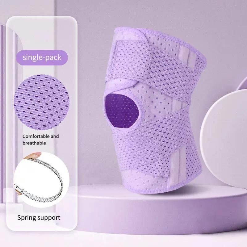1Pc Sports Knee Pads Spring Support Elastic Pressure Stable Patella Straps Mesh Breathable Sports Knee Pads M
1Pc Sports Knee Pads Spring Support Elastic Pressure Stable Patella Straps Mesh Breathable Sports Knee Pads M
