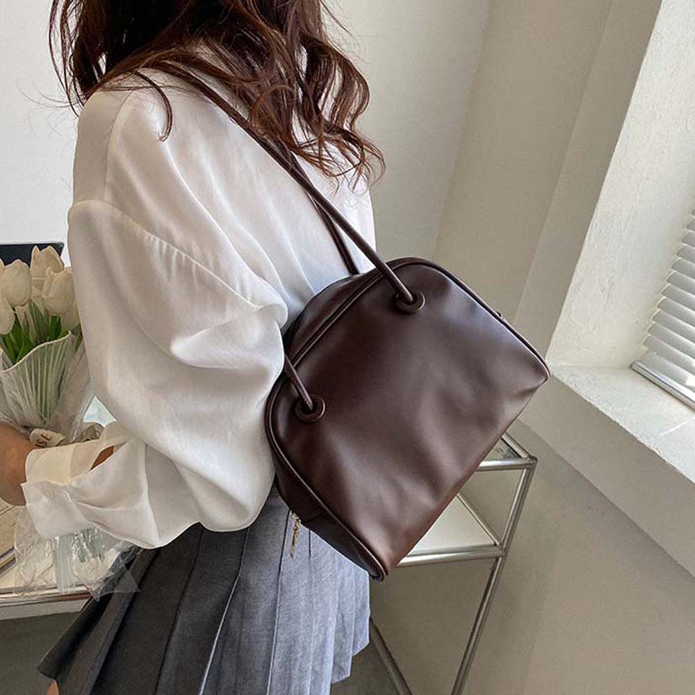 Large Capacity Soft PU Tote Bag Elegant Solid Color Shoulder Bag Square Underarm Bag Women білий
Large Capacity Soft PU Tote Bag Elegant Solid Color Shoulder Bag Square Underarm Bag Women білий