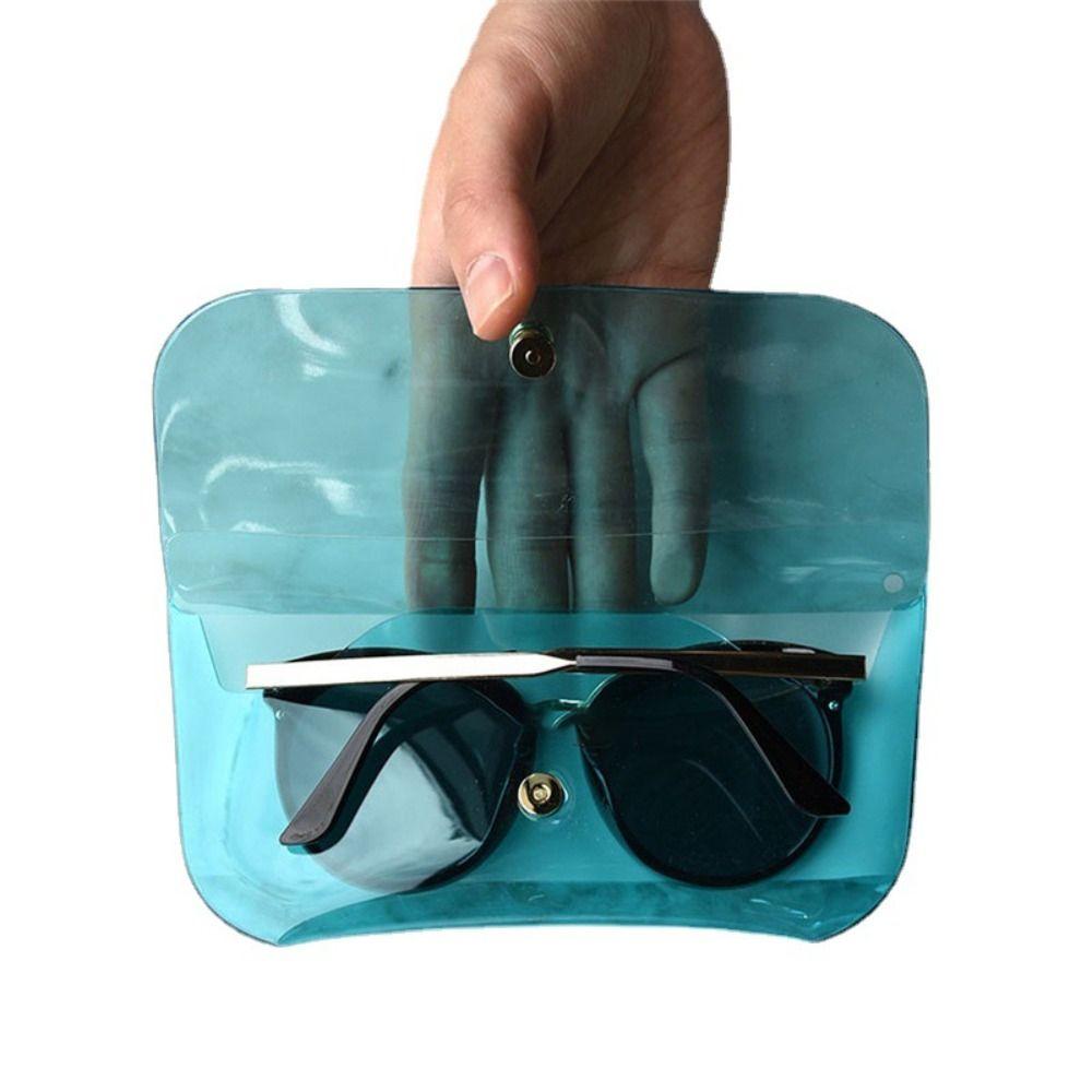 Multi-colors Transparent Eyeglass Case Portable Sunglass Bag PVC Glasses Box Travel синій
Multi-colors Transparent Eyeglass Case Portable Sunglass Bag PVC Glasses Box Travel синій