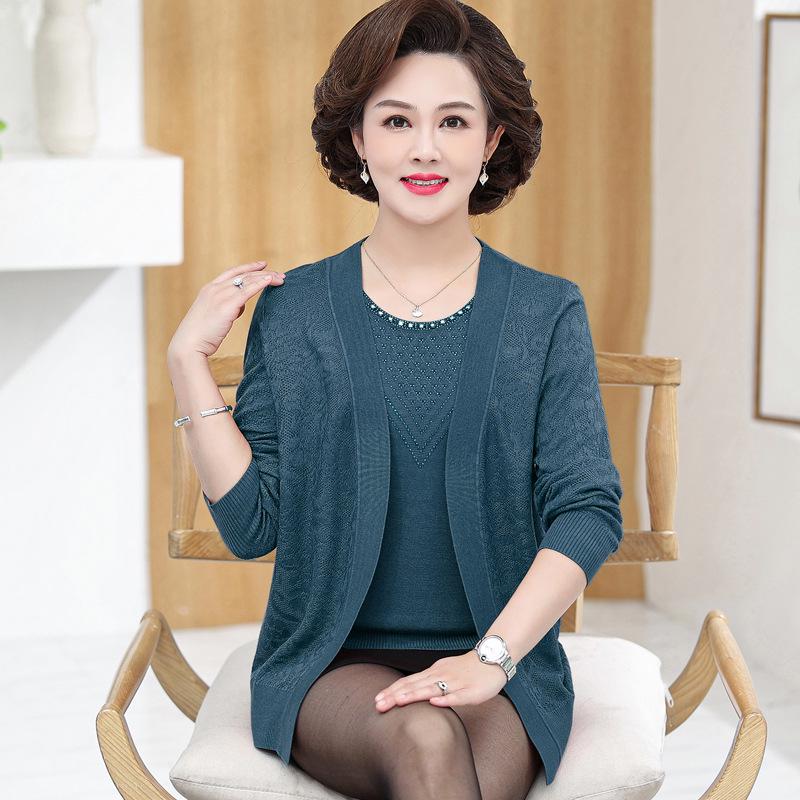 Mom s Spring Knitwear: Mid-Aged Women s Short-Sleeve Two-Piece for Mother s Day XL (105-120 lbs)
Mom s Spring Knitwear: Mid-Aged Women s Short-Sleeve Two-Piece for Mother s Day XL (105-120 lbs)