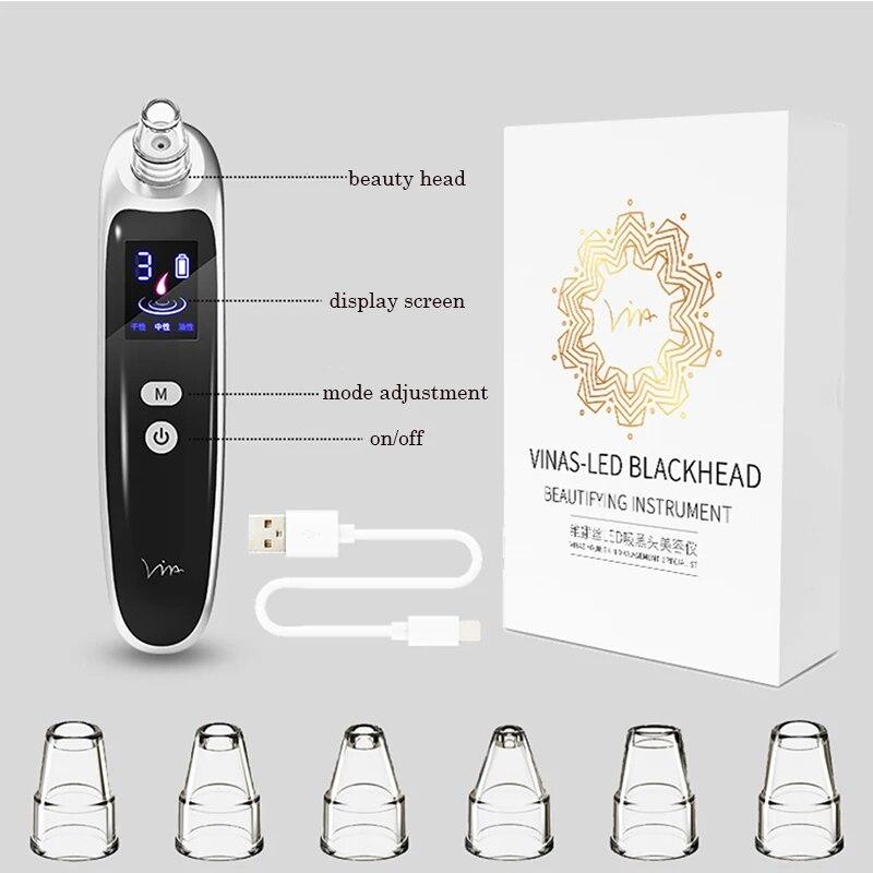 Черные точки Пылесосная чистка лица от черных точек Отсасывание черных точек Комедоны для выдавливания прыщей и угрей Экстракторы
Черные точки Пылесосная чистка лица от черных точек Отсасывание черных точек Комедоны для выдавливания прыщей и угрей Экстракторы