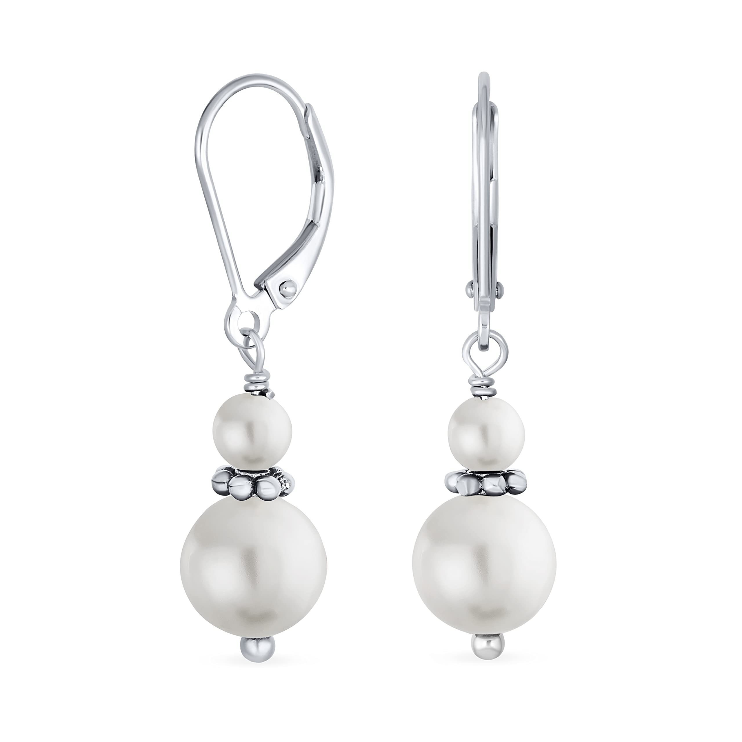 Свадебные серьги Milgrain Beaded Rondel Separator Double White Presswater Fried Pearl Shape Cears Meardrop для женщин-подростков из стерлингового серебра с застежкой-рычагом
Свадебные серьги Milgrain Beaded Rondel Separator Double White Presswater Fried Pearl Shape Cears Meardrop для женщин-подростков из стерлингового серебра с застежкой-рычагом