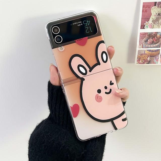 Чехол для телефона с изображением медведя и кролика, милый мультяшный цветок, любовь, рельефный чехол для Samsung Galaxy Z Flip 3 4 Zflip4 Flip3, милая задняя крышка For Samsung Flip 4
Чехол для телефона с изображением медведя и кролика, милый мультяшный цветок, любовь, рельефный чехол для Samsung Galaxy Z Flip 3 4 Zflip4 Flip3, милая задняя крышка For Samsung Flip 4