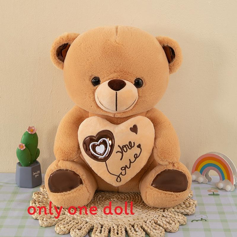 Plush Bear Toy With Heart Design For Childrens Sleep And Holiday Gifts Dark Heart,25cm
Plush Bear Toy With Heart Design For Childrens Sleep And Holiday Gifts Dark Heart,25cm