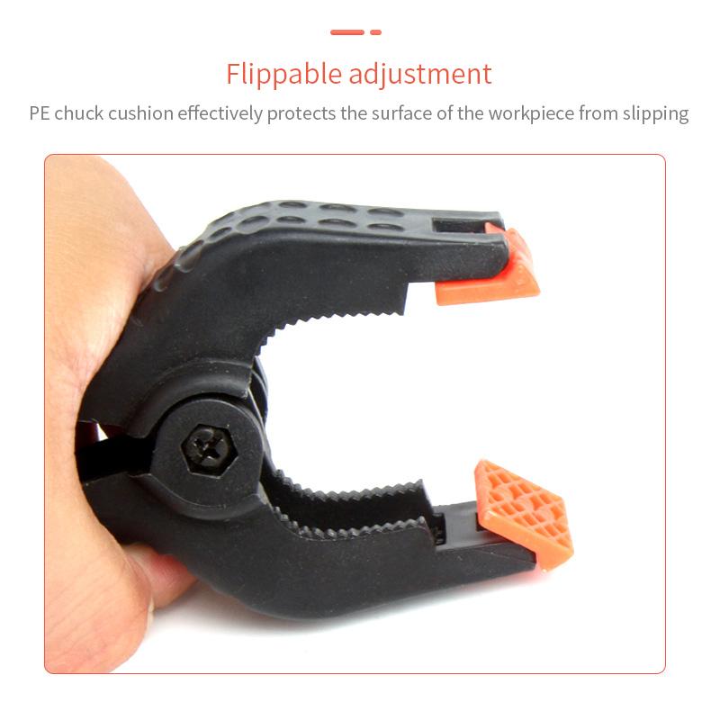 Plastic background clip nylon woodworking fixed spring clip 2 inches 3 inches 4 inches 6 inches A-type clip hardware tools 2inch
Plastic background clip nylon woodworking fixed spring clip 2 inches 3 inches 4 inches 6 inches A-type clip hardware tools 2inch