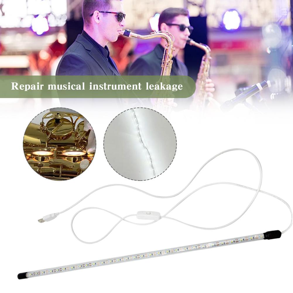 Світлодіодна лампа для виявлення витоків на саксофон, флейту, світло для ремонту саксофона з USB-штекером та перемикачем, світлодіодна стрічка для тестування саксофона для ремонту духових інструментів China Mainland
Світлодіодна лампа для виявлення витоків на саксофон, флейту, світло для ремонту саксофона з USB-штекером та перемикачем, світлодіодна стрічка для тестування саксофона для ремонту духових інструментів China Mainland