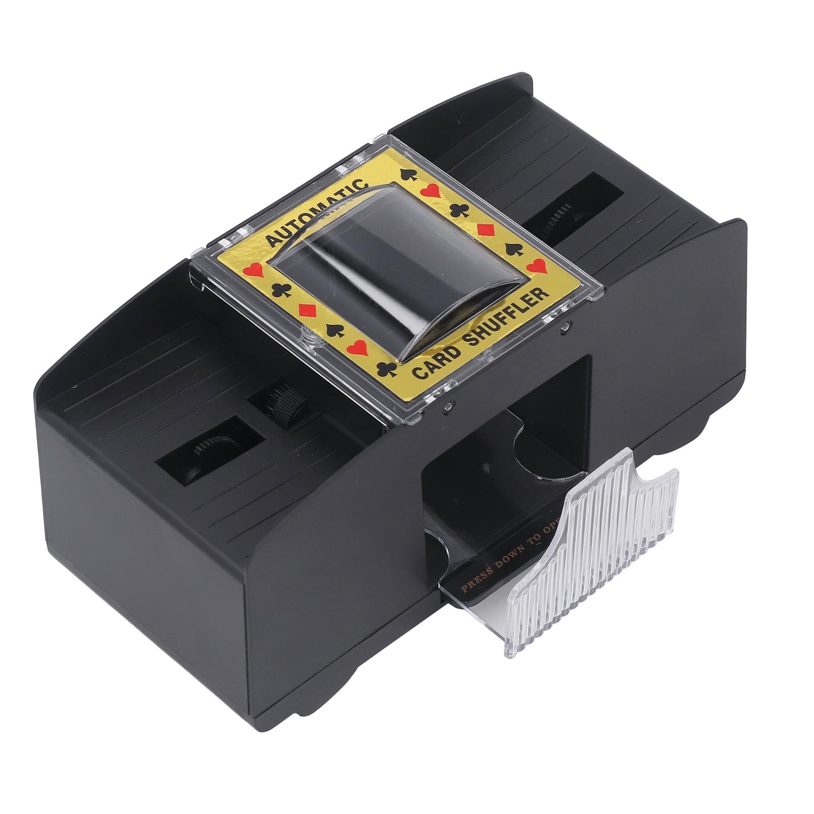 Automatic Poker Shuffler Electric Poker Shuffling Machine Board Game Playing Cards Shuffler
Automatic Poker Shuffler Electric Poker Shuffling Machine Board Game Playing Cards Shuffler