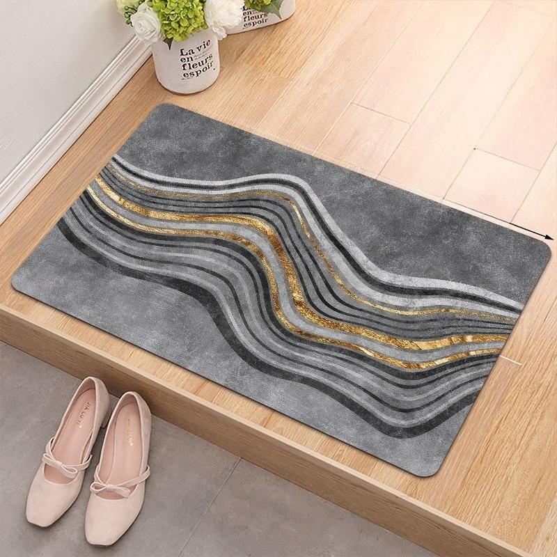 Welcome Front Door Mat, Outdoor Entrance Doormat for Home/Entrance/Front Porch, Season Use, Decor Small Mat with Golden Lines 40x60cm
Welcome Front Door Mat, Outdoor Entrance Doormat for Home/Entrance/Front Porch, Season Use, Decor Small Mat with Golden Lines 40x60cm