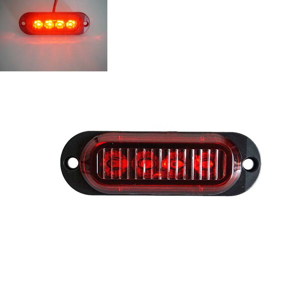 4LED Amber Yellow White Side Light Car Truck Trailer Warning Marker Light 12V-24V LED Van Pickup Boat Clearance Lamps Truck Lamp червоний
4LED Amber Yellow White Side Light Car Truck Trailer Warning Marker Light 12V-24V LED Van Pickup Boat Clearance Lamps Truck Lamp червоний