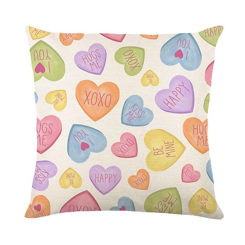 New Love Printed Pillow Cover Pink Romantic Valentine s Day Letters Polyester Home Decoration Pillow Cushion 45 * 45Cm (without pillow core)
New Love Printed Pillow Cover Pink Romantic Valentine s Day Letters Polyester Home Decoration Pillow Cushion 45 * 45Cm (without pillow core)