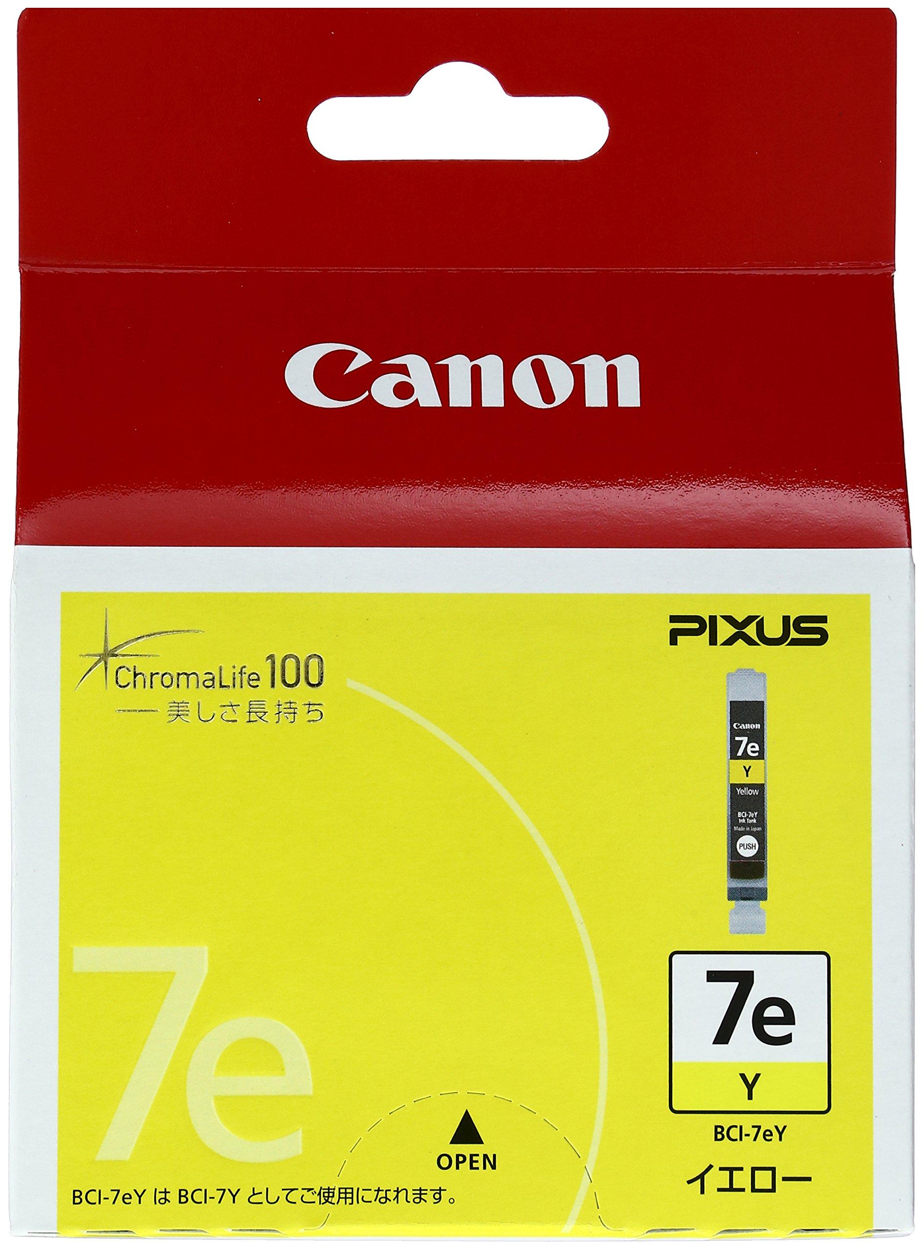 Canon Genuine Ink Cartridge BCI-7e Yellow BCI-7EY
Canon Genuine Ink Cartridge BCI-7e Yellow BCI-7EY