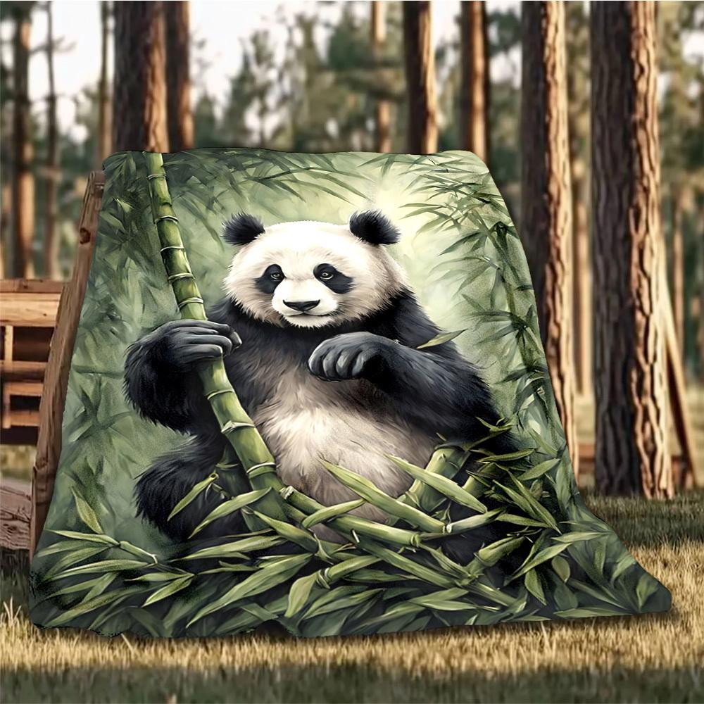 1pc Panda Bamboo Outdoor Blanket - Soft Flannel Cozy for Travel & Camping - All-Season Warm Bed Cover, Machine Washable yy251229105 75x90cm
1pc Panda Bamboo Outdoor Blanket - Soft Flannel Cozy for Travel & Camping - All-Season Warm Bed Cover, Machine Washable yy251229105 75x90cm
