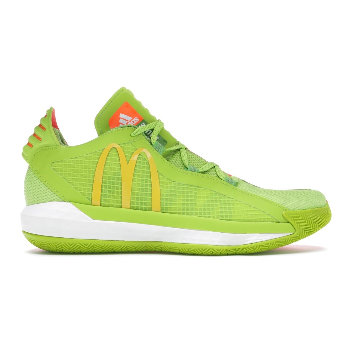 Мужские кроссовки adidas McDonalds x Dame 6 Dame Sauce Green Semi-Solar-Slime Solar-Orange FX3334
Мужские кроссовки adidas McDonalds x Dame 6 Dame Sauce Green Semi-Solar-Slime Solar-Orange FX3334