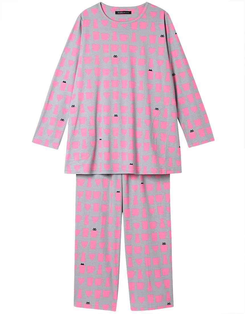 Wacoal RELAX SLEEP Atsuko Matano Long Sleeves and Cotton Size GY LL & Pajamas, Pants, 100% (Smooth Material), HDX547,
Wacoal RELAX SLEEP Atsuko Matano Long Sleeves and Cotton Size GY LL & Pajamas, Pants, 100% (Smooth Material), HDX547,