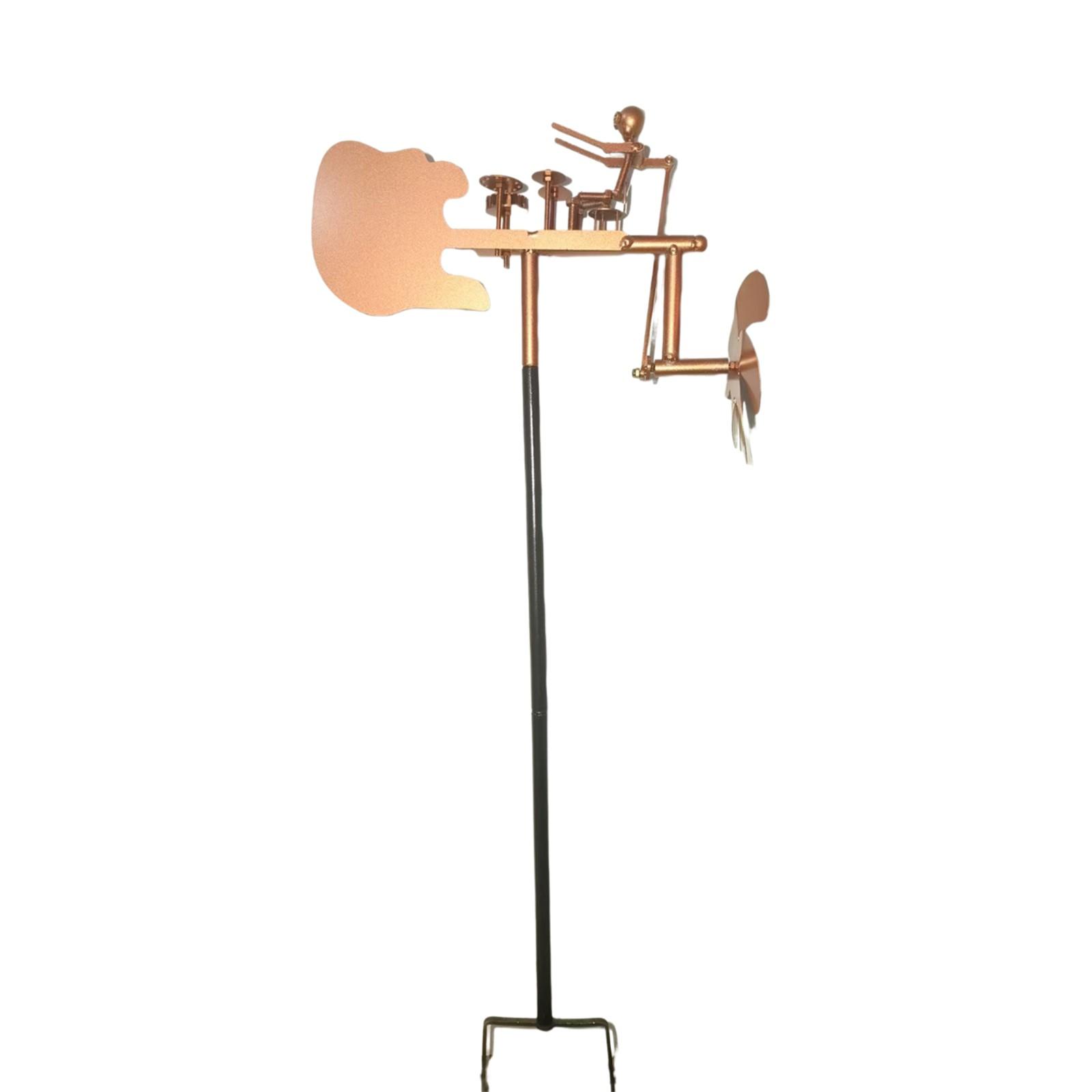 Ручная работа металлическая мельница-барабанщик, украшение сада в виде мельницы-барабанщика, музыкальные фигурки перкуссионистов, забавная скульптура на ветряной тяге золотой
Ручная работа металлическая мельница-барабанщик, украшение сада в виде мельницы-барабанщика, музыкальные фигурки перкуссионистов, забавная скульптура на ветряной тяге золотой