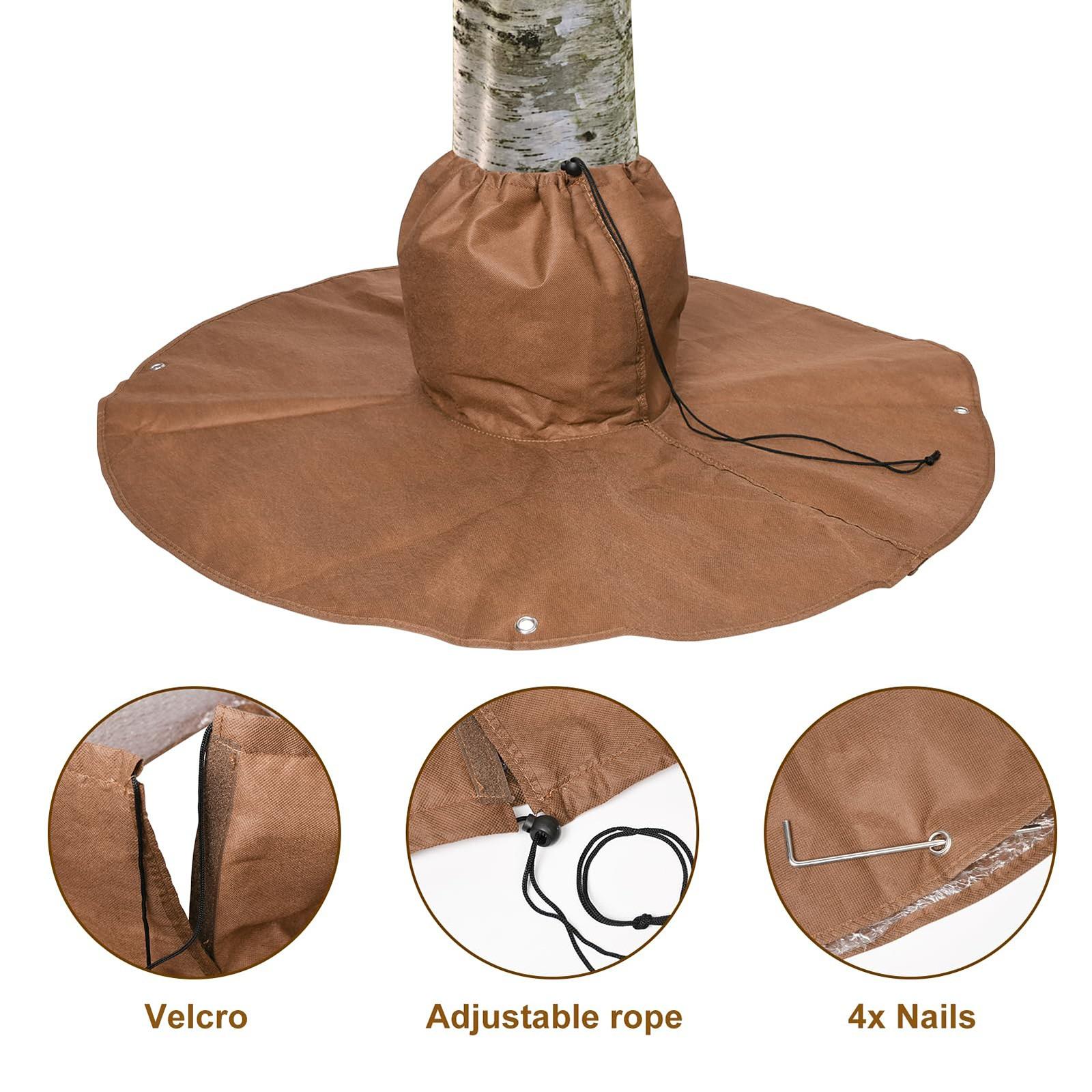 Антифризное покрытие Защитные покрытия для корней деревьев Защитные покрытия для корней деревьев с грунтовыми гвоздями Зимние покрытия для корней деревьев от заморозков One Size коричневый
Антифризное покрытие Защитные покрытия для корней деревьев Защитные покрытия для корней деревьев с грунтовыми гвоздями Зимние покрытия для корней деревьев от заморозков One Size коричневый