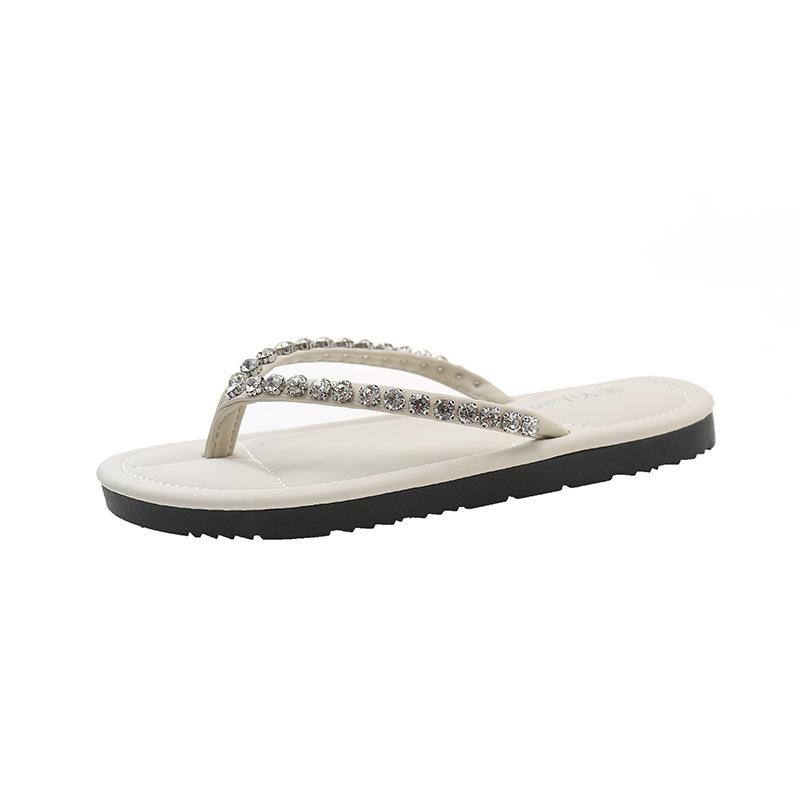 Flip-flops women s summer outer wear toe sandals 2025 new rhinestone flat-bottomed beach flat-bottomed foot sandals foreign trade 35
Flip-flops women s summer outer wear toe sandals 2025 new rhinestone flat-bottomed beach flat-bottomed foot sandals foreign trade 35