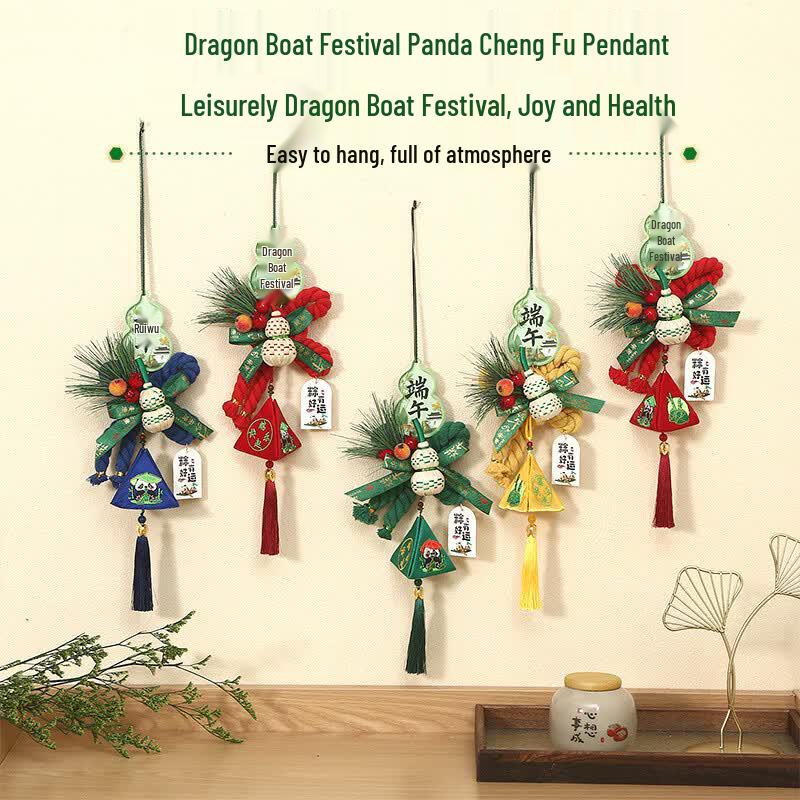 Dragon Boat Festival Panda Blessing Door Charm
Dragon Boat Festival Panda Blessing Door Charm