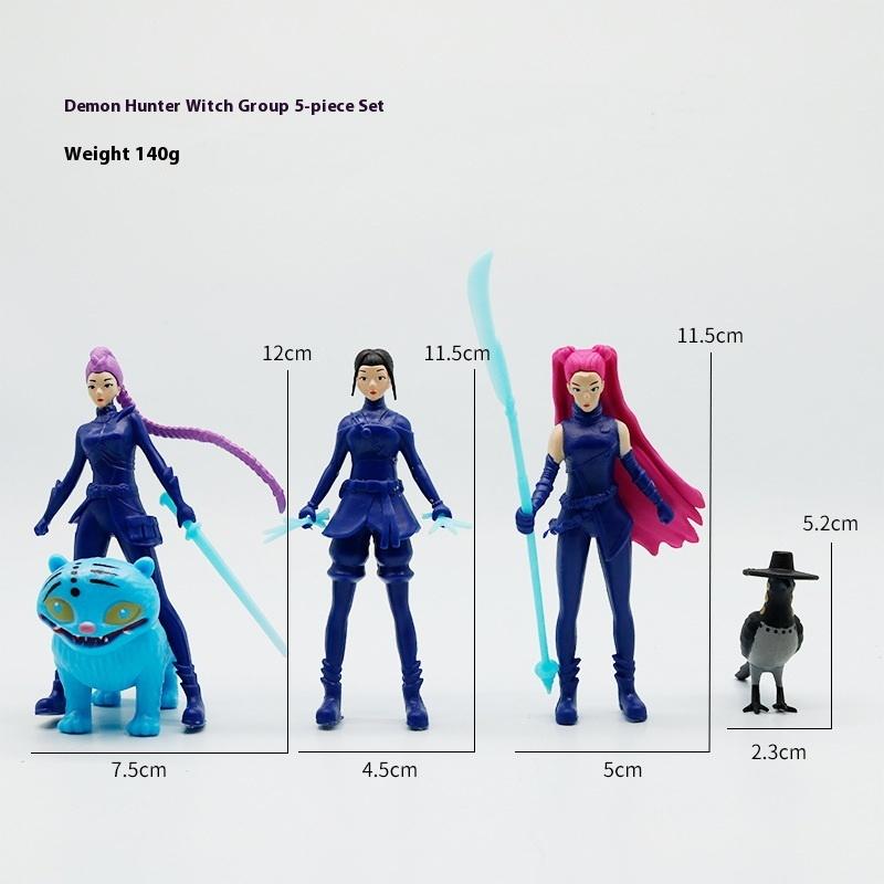 5/8 шт. Derpys Тигр Руми Мира Зои Сасси Фигурка Кукла Kpop Охотники на демонов Экшн-фигурка Игрушка для фанатов Подарок
5/8 шт. Derpys Тигр Руми Мира Зои Сасси Фигурка Кукла Kpop Охотники на демонов Экшн-фигурка Игрушка для фанатов Подарок