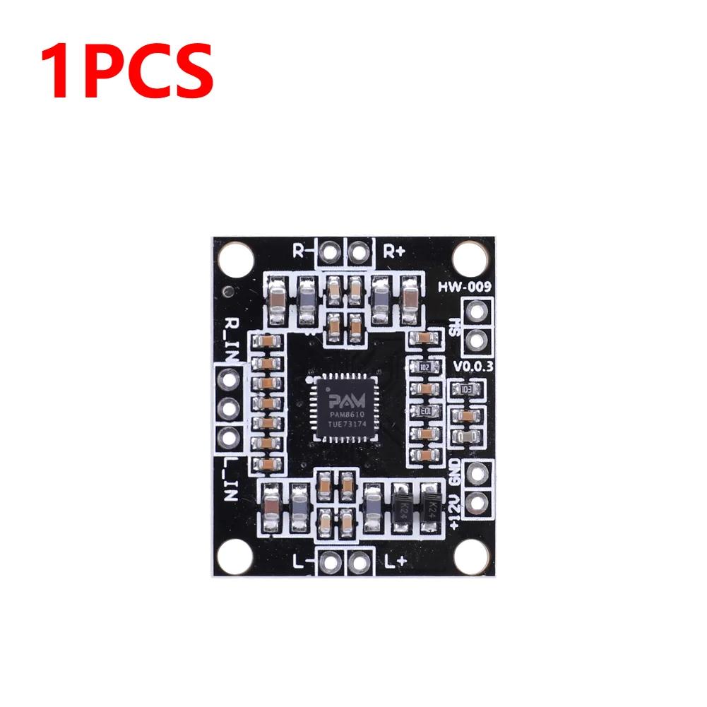 PAM8610 2*15W Module Digital Audio Power Amplifier Board DC 7-15V Class D Dual Channel Mini Stereo Voice Sound Amplifier Modules
PAM8610 2*15W Module Digital Audio Power Amplifier Board DC 7-15V Class D Dual Channel Mini Stereo Voice Sound Amplifier Modules