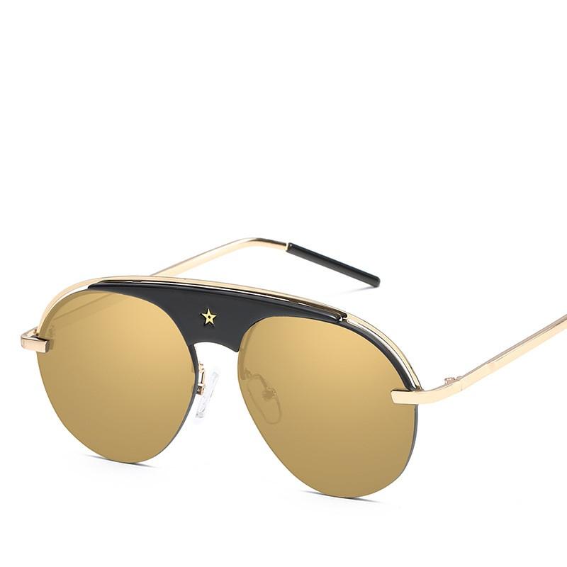 Retro Steampunk Style Sunglasses2024 Men Women Brand Designer Round Metal Frame Punk Metal Shields Lens Sun Glasses Gafas de So As shown золотой
Retro Steampunk Style Sunglasses2024 Men Women Brand Designer Round Metal Frame Punk Metal Shields Lens Sun Glasses Gafas de So As shown золотой