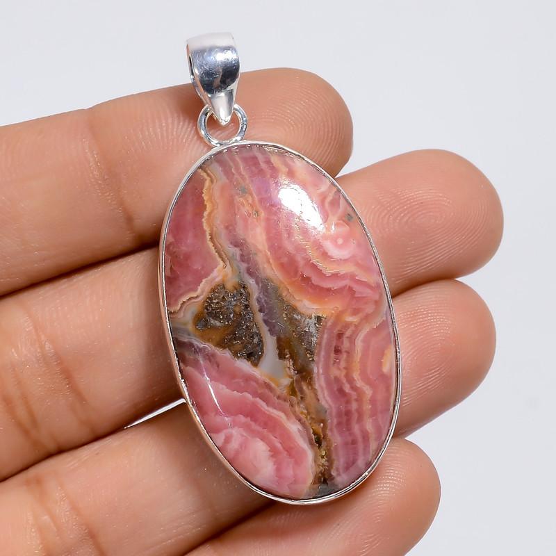 Attractive Top Grade Qualite 100% Natural Rhodochrosite Oval Shape Ethnic Style Handmade Jewelry 925 Steling Silver Pendant 1.8 WSJ-4974 1.8
Attractive Top Grade Qualite 100% Natural Rhodochrosite Oval Shape Ethnic Style Handmade Jewelry 925 Steling Silver Pendant 1.8 WSJ-4974 1.8