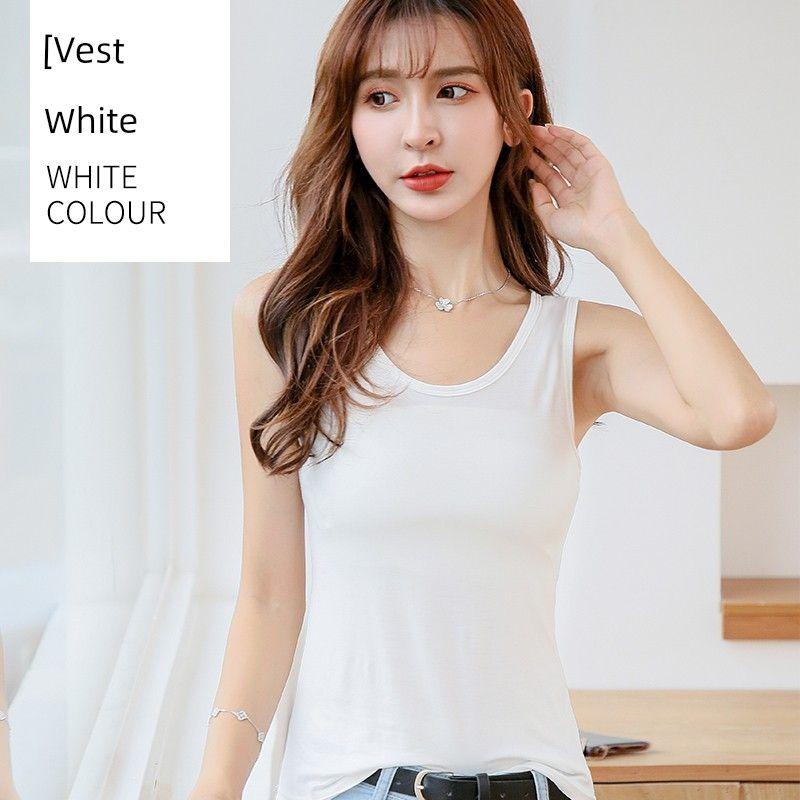 2-Piece Modal Small Sling Vest Women s Summer Inner Black Sleeveless Tops Short Silm Pure Color Bottoming Shirt White Vest XL (60.00 kg-72.50 kg recommended
2-Piece Modal Small Sling Vest Women s Summer Inner Black Sleeveless Tops Short Silm Pure Color Bottoming Shirt White Vest XL (60.00 kg-72.50 kg recommended