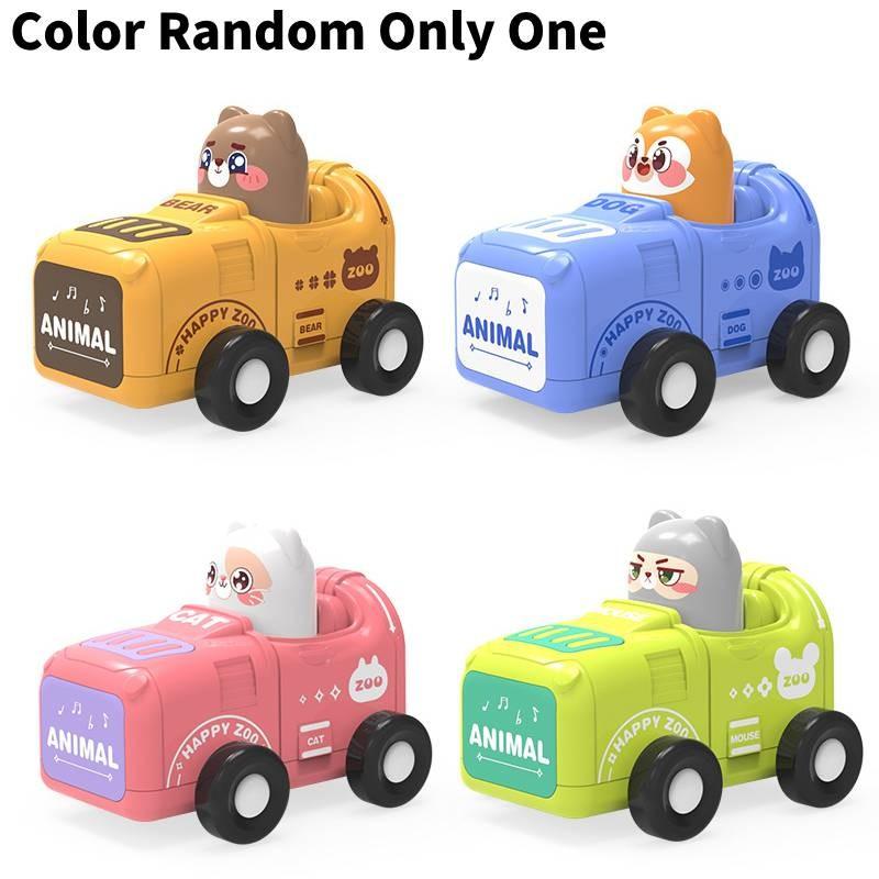 Plastic Pressing Animal Race Car Inertia Slider Toy For Kids Development And Play
Plastic Pressing Animal Race Car Inertia Slider Toy For Kids Development And Play