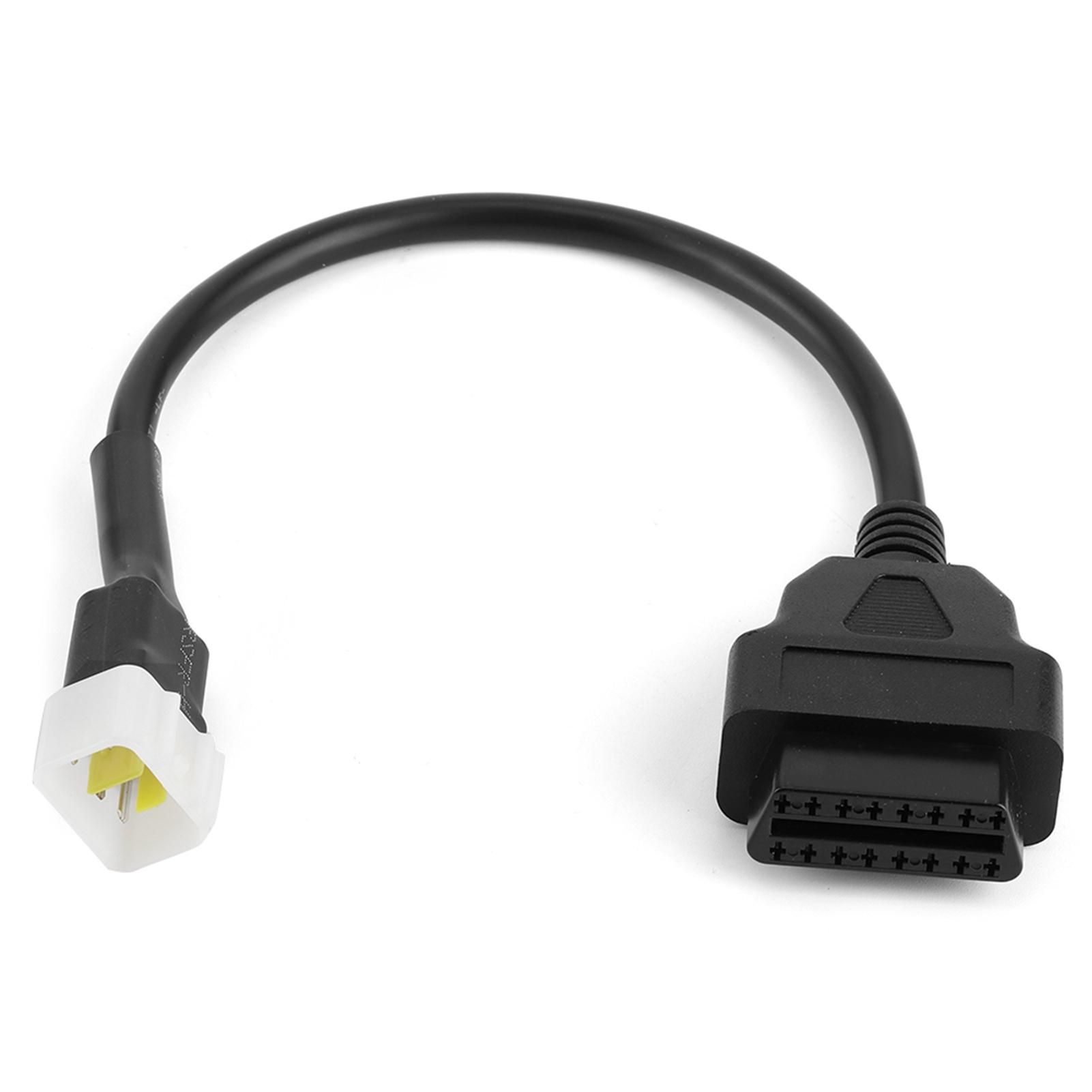 Diagnostics 6 Pin to OBD2 16 Pin Adaptor Cable Motorcycle Fault Detection Connector Fits for Sinnis
Diagnostics 6 Pin to OBD2 16 Pin Adaptor Cable Motorcycle Fault Detection Connector Fits for Sinnis