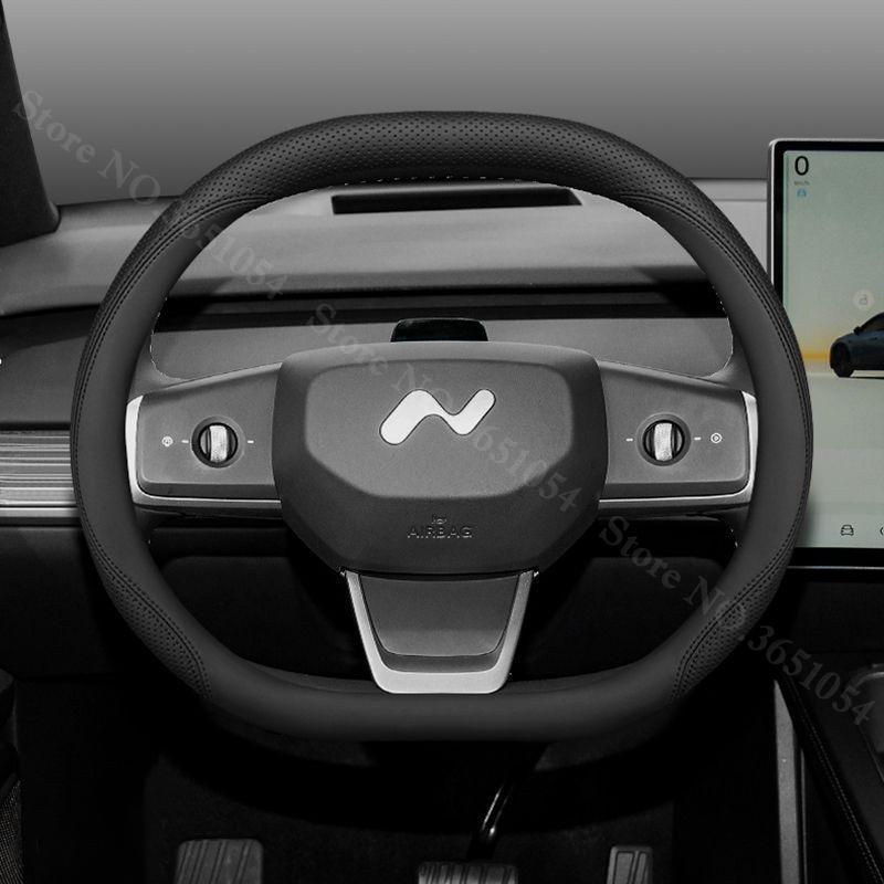For Nio Onvo L90 2026 2026 Car Steering Wheel Cover Leather Ultra-thin Anti Slip Car Handle Covers Interior Decor Accessories чёрный
For Nio Onvo L90 2026 2026 Car Steering Wheel Cover Leather Ultra-thin Anti Slip Car Handle Covers Interior Decor Accessories чёрный
